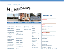 Tablet Screenshot of humboldtkansas.org